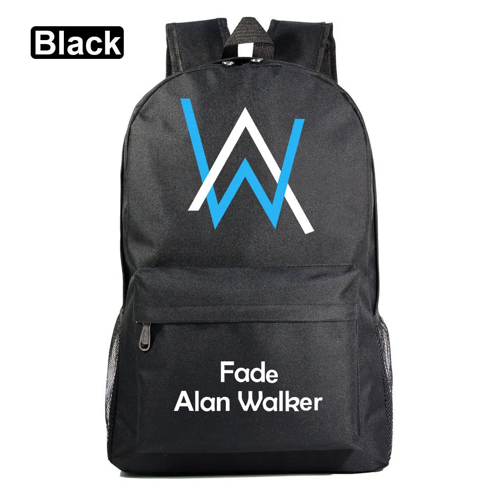 Fade Alan Walker Prints Boy Girl School bag Women Bagpack Teenagers Schoolbags Canvas Men Student Backpacks
Fade Alan Walker Prints Boy Girl School bag Women Bagpack Teenagers Schoolbags Canvas Men Student Backpacks