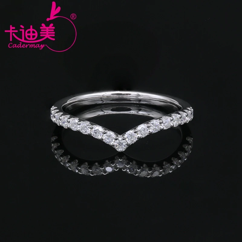CADERMAY Hot Sale Classic Silver 925 EF Shaped Moissanite Diamond Eternity Ring For Women And Girls Customized Jewelry
CADERMAY Hot Sale Classic Silver 925 EF Shaped Moissanite Diamond Eternity Ring For Women And Girls Customized Jewelry