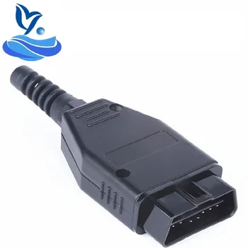 OBD 2 Connector Plug 16 Pin OBD II OBD 2 Diagnostic Male Connector Plug DIY Shell Adapter
OBD 2 Connector Plug 16 Pin OBD II OBD 2 Diagnostic Male Connector Plug DIY Shell Adapter