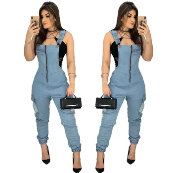 YUANTONG Fashion Women Denim Jumpsuit Ladies Spring Loose Jeans Rompers Female Casual Plus Size Overall Playsuits
YUANTONG Fashion Women Denim Jumpsuit Ladies Spring Loose Jeans Rompers Female Casual Plus Size Overall Playsuits