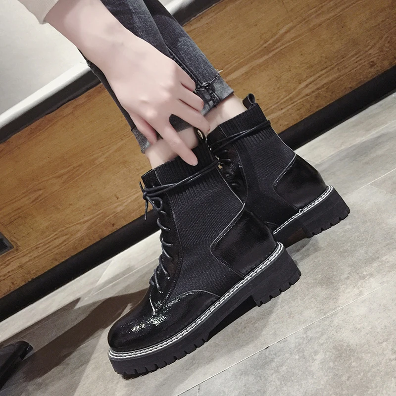 Women's Rubber Boots Fashion Womens Shoes 2019 Lace Up Booties Ladies Chunky Heel Round Toe Rain Mid Calf Punk Med Autumn Rock
Women's Rubber Boots Fashion Womens Shoes 2019 Lace Up Booties Ladies Chunky Heel Round Toe Rain Mid Calf Punk Med Autumn Rock