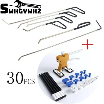 30PCS Car Dent Repair Tool Paintless Dent Repair Set Ejector Rod Crowbar No Paint Dent Repair Puller Hail Pit
30PCS Car Dent Repair Tool Paintless Dent Repair Set Ejector Rod Crowbar No Paint Dent Repair Puller Hail Pit