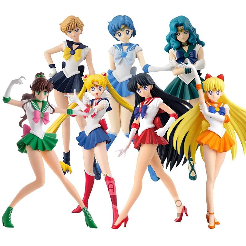 Bandai Genuine Girl's Memories of SAILOR MOON Tsukino Usagi Venus Mars Neptune Limited Action Figure Model Toys
Bandai Genuine Girl's Memories of SAILOR MOON Tsukino Usagi Venus Mars Neptune Limited Action Figure Model Toys