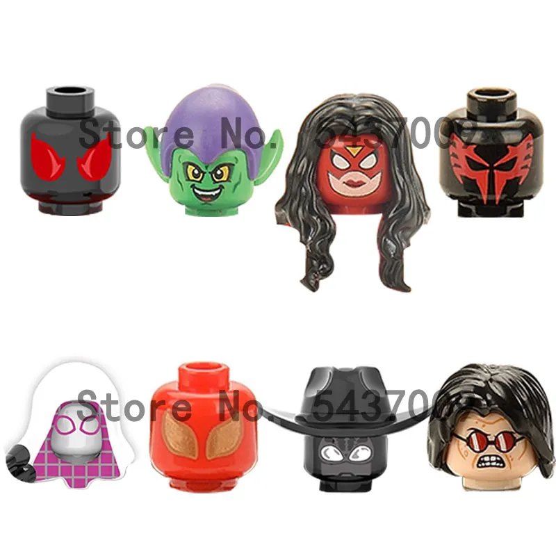 Selling Movie Series Character Head Accessories Building Blocks Movable Dolls Children Toys Children Gift MiniFigure Toy X0107
Selling Movie Series Character Head Accessories Building Blocks Movable Dolls Children Toys Children Gift MiniFigure Toy X0107
