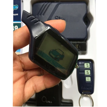 Intelligent Anti-theft for Starline A91 Two Way LCD Remote Control Key Fob Russian Vehicle Security Two Way Car Alarm System
Intelligent Anti-theft for Starline A91 Two Way LCD Remote Control Key Fob Russian Vehicle Security Two Way Car Alarm System