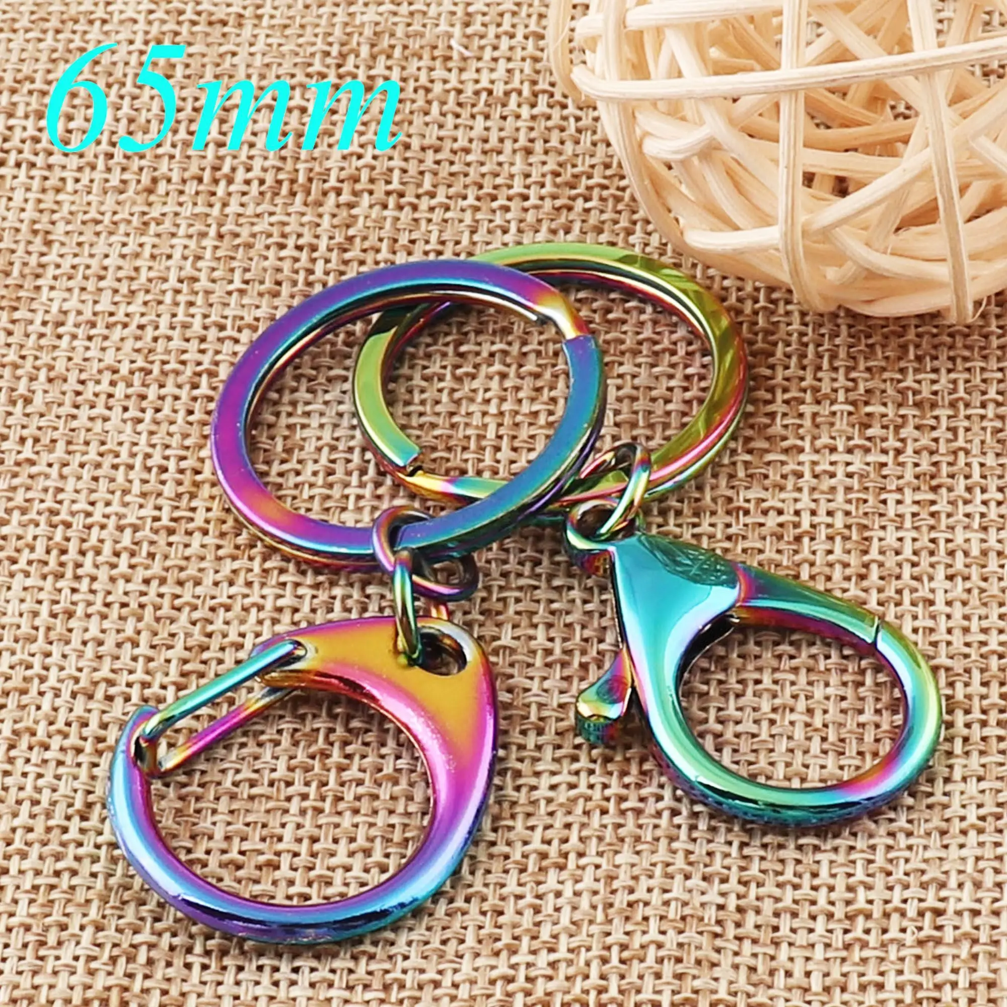 8 pcs Colorful key ring clasps diy purse clip Metal Rainbow Key Chain Multicolored Parrot Hook KeyChains Snap Charm Push Clasp
8 pcs Colorful key ring clasps diy purse clip Metal Rainbow Key Chain Multicolored Parrot Hook KeyChains Snap Charm Push Clasp