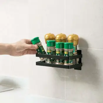 Iron Wall Mounted Kitchen Shelf Spice Rack Organizer Seasoning Jar Bottle Holder Storage Rack Bathroom Organizer Shower Caddy
Iron Wall Mounted Kitchen Shelf Spice Rack Organizer Seasoning Jar Bottle Holder Storage Rack Bathroom Organizer Shower Caddy