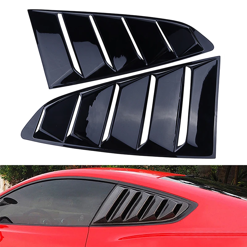 1 Pair Louvers Spoiler Panel Rear Side Window Cover Quarter Window For Ford Mustang 2015 ~ 2018 Car Accessories Replacement
1 Pair Louvers Spoiler Panel Rear Side Window Cover Quarter Window For Ford Mustang 2015 ~ 2018 Car Accessories Replacement
