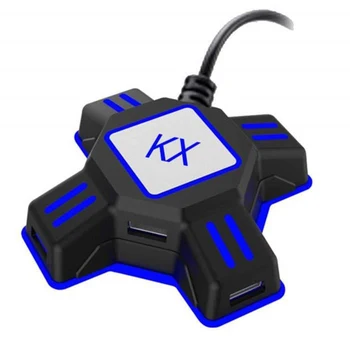 KX USB Game Controllers Adapter Converter Video Game Keyboard Mouse Adapter For Switch/Xbox/PS4/PS3 
KX USB Game Controllers Adapter Converter Video Game Keyboard Mouse Adapter For Switch/Xbox/PS4/PS3