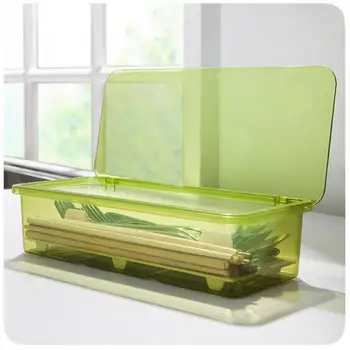 Kitchen Chopsticks Drain Storage Box Transparent Kitchen Tableware Storage Organizer Fork Storage Container
Kitchen Chopsticks Drain Storage Box Transparent Kitchen Tableware Storage Organizer Fork Storage Container