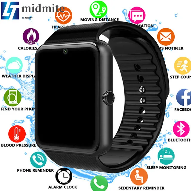 Smart Watch GT08 Clock Sync Notifier Support Sim TF Card Bluetooth Connectivity Android Phone Smartwatch Alloy Smartwatch
Smart Watch GT08 Clock Sync Notifier Support Sim TF Card Bluetooth Connectivity Android Phone Smartwatch Alloy Smartwatch
