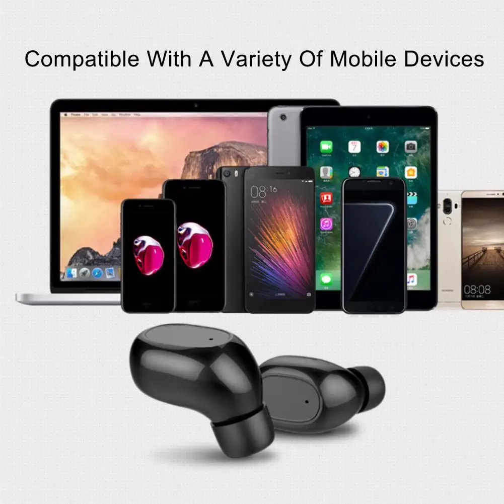 Tws Bluetooth 4.2 Wireless Mini Headphone In-Ear Waterproof Stereo Bass Earphones With Microphone Shop Recommended
Tws Bluetooth 4.2 Wireless Mini Headphone In-Ear Waterproof Stereo Bass Earphones With Microphone Shop Recommended