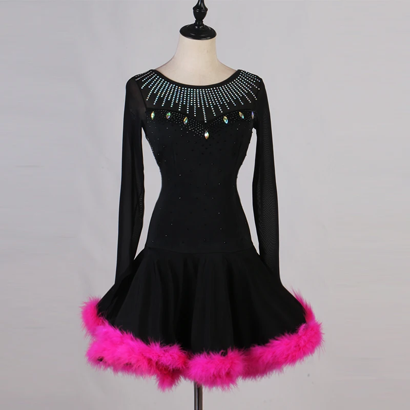 Latin Dance Competition Dress Women Latin Dress Feathers Dance Wear Women Dance Costumes Salsa Dress Samba Costumes
Latin Dance Competition Dress Women Latin Dress Feathers Dance Wear Women Dance Costumes Salsa Dress Samba Costumes