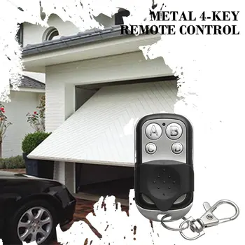 Wireless Remote Controller 4 Button Metal Keychain For Home Burglar Alarm System Universal Automatic Door Remote Control
Wireless Remote Controller 4 Button Metal Keychain For Home Burglar Alarm System Universal Automatic Door Remote Control
