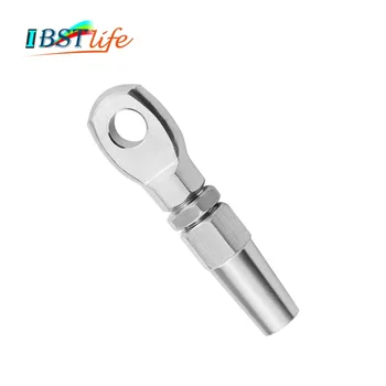 Marine Grade 316 Stainless Steel 4mm Swageless Eye Terminal Wire Cable Rope DIY Fitting Rigging Hardware Balustrade kit
Marine Grade 316 Stainless Steel 4mm Swageless Eye Terminal Wire Cable Rope DIY Fitting Rigging Hardware Balustrade kit