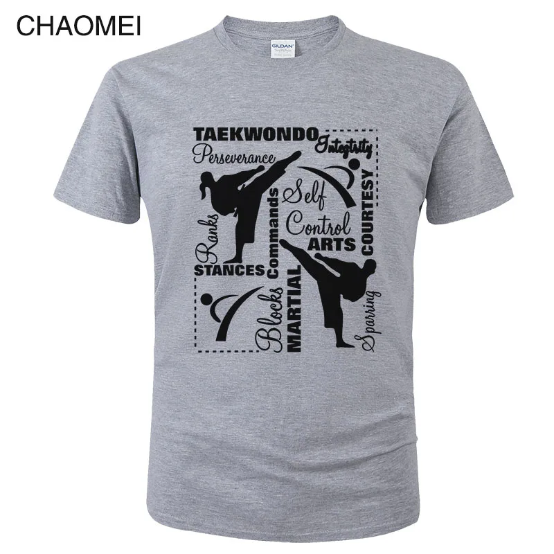 2019 New Taekwondo Martial Arts Terminology Typography T shirt Men Summer Casual T-Shirt Cotton Short Sleeve Print Tops Tees C45 
2019 New Taekwondo Martial Arts Terminology Typography T shirt Men Summer Casual T-Shirt Cotton Short Sleeve Print Tops Tees C45
