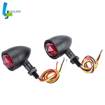 2X LED Motorcycle Turn Signal Light 12V 3D Amber Lens Blinker Flashing Indicator Tail Stop Signal For Honda Yamaha
2X LED Motorcycle Turn Signal Light 12V 3D Amber Lens Blinker Flashing Indicator Tail Stop Signal For Honda Yamaha