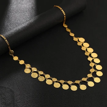 New arrived Arabic antique Coin necklace for Gold color coin pendant Middle East Women wedding jewelry Gift
New arrived Arabic antique Coin necklace for Gold color coin pendant Middle East Women wedding jewelry Gift