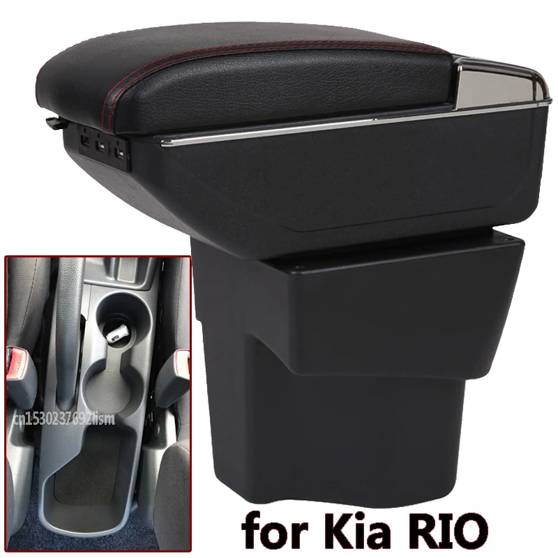 For KIA Rio 5 Armrest Rio 2015 2016 2017 2018 2019 parts dedicated Car Armrest box Storage box car accessories Interior USB
For KIA Rio 5 Armrest Rio 2015 2016 2017 2018 2019 parts dedicated Car Armrest box Storage box car accessories Interior USB