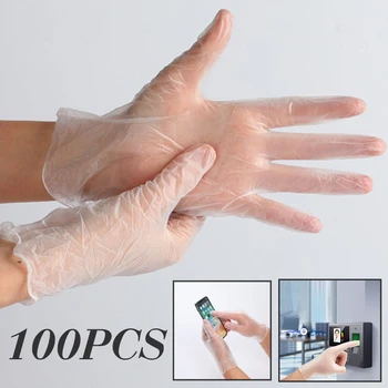 100PCS Disposable PVC Gloves Protection Kitchen Washing Vegetables Fruits Household Cleaning Accessories
100PCS Disposable PVC Gloves Protection Kitchen Washing Vegetables Fruits Household Cleaning Accessories