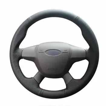 For Ford Focus 3 2012-2014 Kuga 2013-2016 Escape 2013-2016 Top Leather Steering Wheel Hand-stitch on Wrap Cover
For Ford Focus 3 2012-2014 Kuga 2013-2016 Escape 2013-2016 Top Leather Steering Wheel Hand-stitch on Wrap Cover
