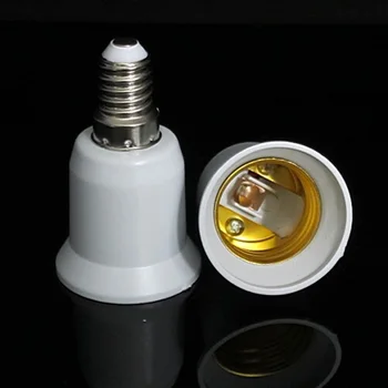 Light bulb adapter durable conversion lamp holder for E14 to E27 LED light converter high temperature resistant white
Light bulb adapter durable conversion lamp holder for E14 to E27 LED light converter high temperature resistant white