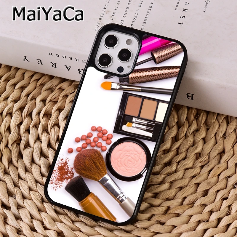 MaiYaCa макияж бровей Карандаш для телефона чехол iPhone X XR XS 11 12 13 Pro MAX 5 SE 2020 6 7 8 Plus Samsung