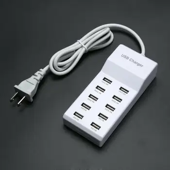 10 Ports Fast USB Hub Multi port USB Splitter Adapter Wall Travel Desktop Charger US/EU Plug for iphone xiaomi moblie phones FS
10 Ports Fast USB Hub Multi port USB Splitter Adapter Wall Travel Desktop Charger US/EU Plug for iphone xiaomi moblie phones FS