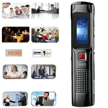 8GB Voice Recorder Pen USB Built-in Microphone Mp3 Player Dictaphone Digital Audio Interview Recorder HW3
8GB Voice Recorder Pen USB Built-in Microphone Mp3 Player Dictaphone Digital Audio Interview Recorder HW3