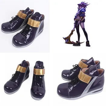 KDA Ahri Evelynn Akali Kaisa Cosplay Shoes LOL K/DA Cosplay Game High-Heeled Shoes for Women Purple Gloden Shoes Ahri Cosplay
KDA Ahri Evelynn Akali Kaisa Cosplay Shoes LOL K/DA Cosplay Game High-Heeled Shoes for Women Purple Gloden Shoes Ahri Cosplay