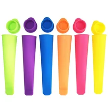 6pc/lot Summer Popsicle Maker Lolly Mould Kitchen DIY Random Color Food-Grade Silicone Frozen Ice Cream Pop Mold Kitchen Tools
6pc/lot Summer Popsicle Maker Lolly Mould Kitchen DIY Random Color Food-Grade Silicone Frozen Ice Cream Pop Mold Kitchen Tools