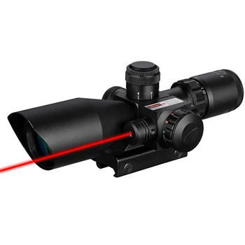 2.5-10X40 Tactical Red Green Optical Scope with Red Laser Scope Hunting Optical Airsoft Scope
2.5-10X40 Tactical Red Green Optical Scope with Red Laser Scope Hunting Optical Airsoft Scope