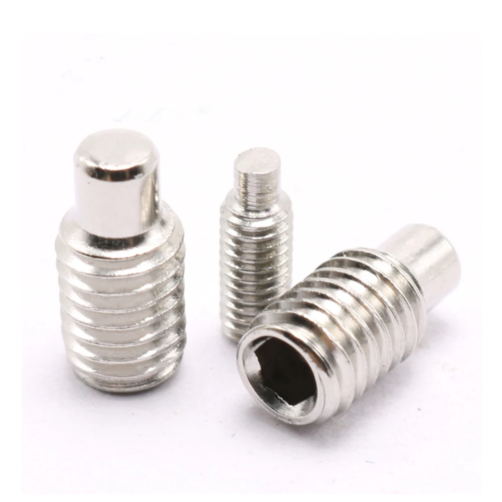 500pcs/lot Stainless steel din915 set screw cylindrical head hexagon socket set screw machine rice screw convex section screw m5
500pcs/lot Stainless steel din915 set screw cylindrical head hexagon socket set screw machine rice screw convex section screw m5