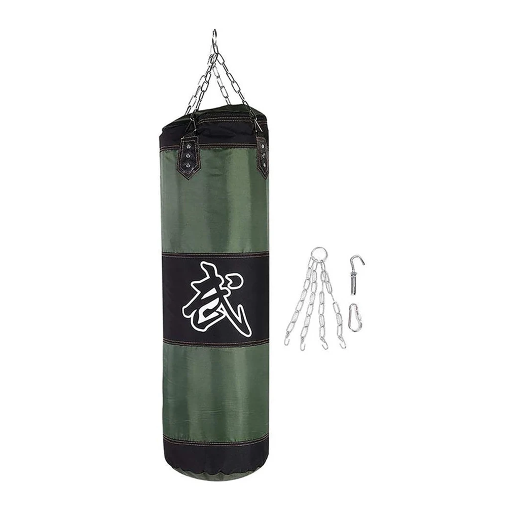 

Sacco da boxe Sandbag Home Fitness Hook Hanging Kick punzonatura Training Fight Karate Punch Muay Thai Sand Bag