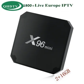 X96mini Android tv box 7.1.2 2G+16G for smart tv with QHDTV 1 year best French Arabic Belgium European
X96mini Android tv box 7.1.2 2G+16G for smart tv with QHDTV 1 year best French Arabic Belgium European