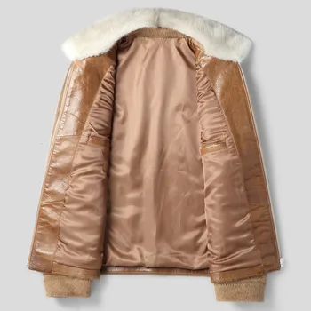 High Quality Brand Men Fur Coat Fashion Real Fur Collar Coat Mens Slim Fit Pocket Zipper Outerwear Luxury Winter Thick Warm Coat 
High Quality Brand Men Fur Coat Fashion Real Fur Collar Coat Mens Slim Fit Pocket Zipper Outerwear Luxury Winter Thick Warm Coat
