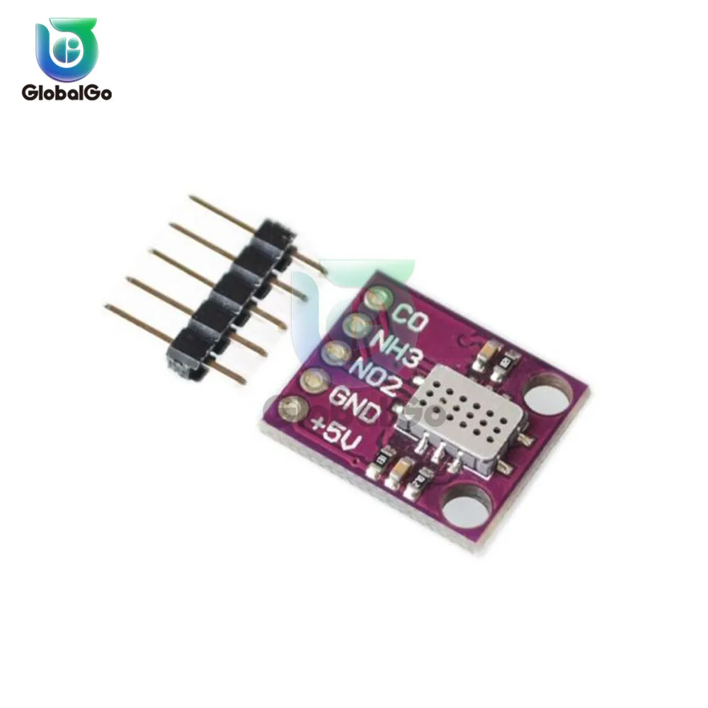 MICS 6814 качество воздуха CO NO2 NH3 Модуль датчика азота углерода газа для Arduino
