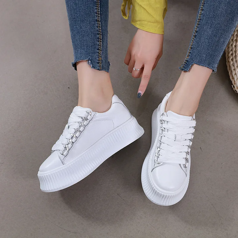 Casual Woman Platform Shoes Female Moccasin 2019 Fashion Women's Autumn Creepers Flats Round Toe Genuine Leather Modis New
Casual Woman Platform Shoes Female Moccasin 2019 Fashion Women's Autumn Creepers Flats Round Toe Genuine Leather Modis New