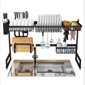 Over Sink Utensils Holder Kitchen Shelf Organizer Dish Drying Rack with Draining Board Chopsticks Holder Countertop Organizer
Over Sink Utensils Holder Kitchen Shelf Organizer Dish Drying Rack with Draining Board Chopsticks Holder Countertop Organizer