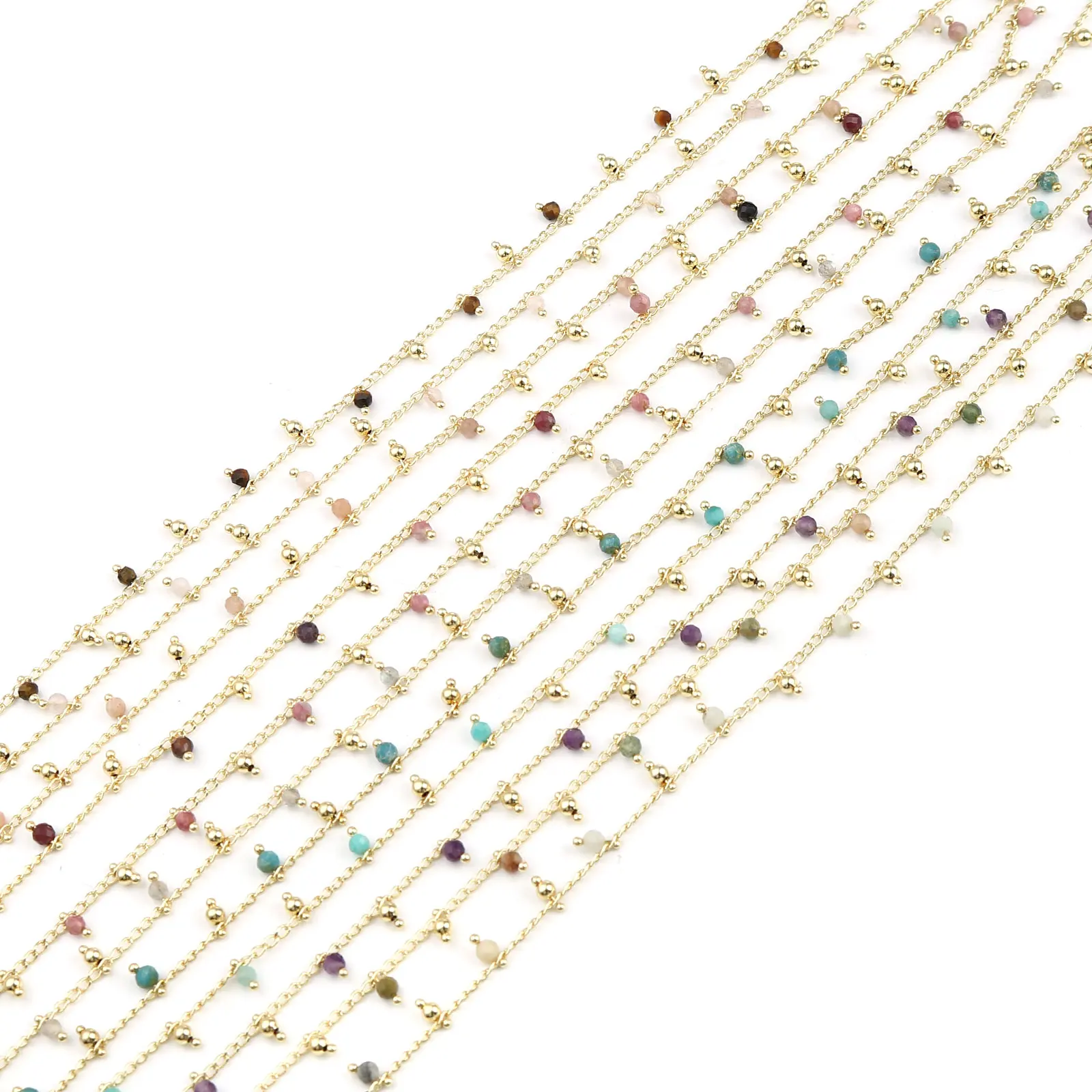 Doreen Box Copper Link Chain Findings Color Stone Beads Chains Gold-plated Single Buckle Chain Copper Chain Treaty 7x3mm,1 M
Doreen Box Copper Link Chain Findings Color Stone Beads Chains Gold-plated Single Buckle Chain Copper Chain Treaty 7x3mm,1 M