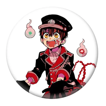 Japan Anime Jibaku Shounen Hanako-kun Nene Yashiro Teru Minamoto Hanako Cosplay Toilet-Bound Hanako-kun brooch Pin Gift 
Japan Anime Jibaku Shounen Hanako-kun Nene Yashiro Teru Minamoto Hanako Cosplay Toilet-Bound Hanako-kun brooch Pin Gift