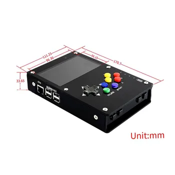 For Raspberry Pi B+/2B/3B/3B+ Mini Portable Game Console 4.3" IPS Display Screen Video Game Console
For Raspberry Pi B+/2B/3B/3B+ Mini Portable Game Console 4.3" IPS Display Screen Video Game Console