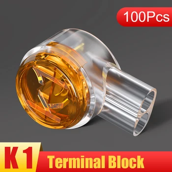SAMZHE K1 k2 Connector Crimp Connection Terminals Waterproof Wiring Ethernet Cable Telephone Cord Term 100pcs 
SAMZHE K1 k2 Connector Crimp Connection Terminals Waterproof Wiring Ethernet Cable Telephone Cord Term 100pcs