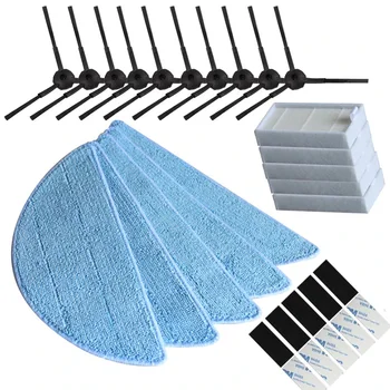 10 Side Brush + 5 HEPA Filter + 5 Mop Cloth + 5 Magic Paste for Chuwi ILIFE V3 V3+ X5 V5 V5s V5 Pro Vacuum Cleaner Spare Parts
10 Side Brush + 5 HEPA Filter + 5 Mop Cloth + 5 Magic Paste for Chuwi ILIFE V3 V3+ X5 V5 V5s V5 Pro Vacuum Cleaner Spare Parts