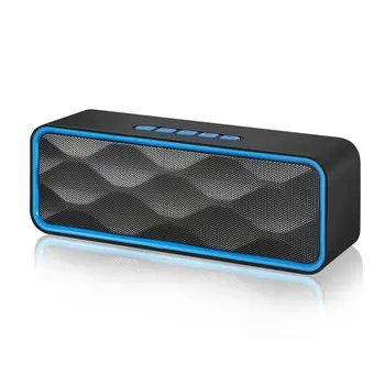 SC211 Bluetooth 5.0 Wireless Speaker USB Flash Drive TF Card Playback Dual Horns Subwoofer TWS Wireless AUX Input Column
SC211 Bluetooth 5.0 Wireless Speaker USB Flash Drive TF Card Playback Dual Horns Subwoofer TWS Wireless AUX Input Column