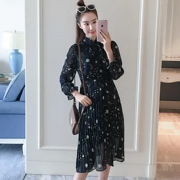 Pregnant Women Floral Skirt Autumn New Style Chiffon Long Sleeve Mid-length Large Size Pregnant Women Dress
Pregnant Women Floral Skirt Autumn New Style Chiffon Long Sleeve Mid-length Large Size Pregnant Women Dress