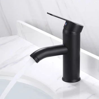 Single Handle Bathroom Basin Faucets Cold/Hot Mixer Tap Single Hole Basin Sink Tap Water Kitchen Faucet Bathroom Accessories
Single Handle Bathroom Basin Faucets Cold/Hot Mixer Tap Single Hole Basin Sink Tap Water Kitchen Faucet Bathroom Accessories