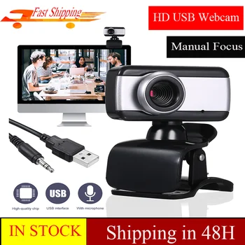 Online Conference USB 2.0 480P HD Webcam Clip-on Base with Microphone Portable Web Camera for Gaming Desktop Computer Video Call
Online Conference USB 2.0 480P HD Webcam Clip-on Base with Microphone Portable Web Camera for Gaming Desktop Computer Video Call