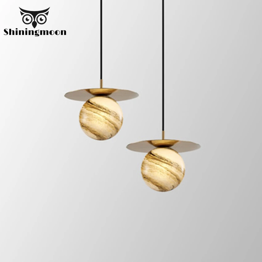 Nordic LED Planet Glass Pendant Lights Modern Art Design Pendant Lamp Living Room Restaurant Kitchen Hanging Lamps Bedside Light
Nordic LED Planet Glass Pendant Lights Modern Art Design Pendant Lamp Living Room Restaurant Kitchen Hanging Lamps Bedside Light