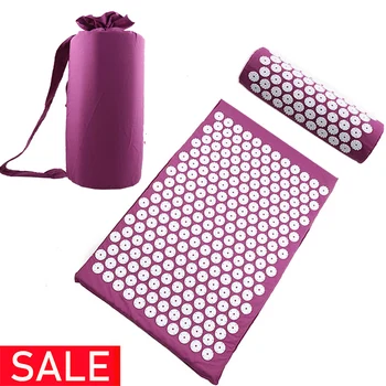 Acupressure Mat Head Neck Back Foot Massage Cushion Pillow Yoga Spike Mat Anti-stress Acupuncture Pad Needle Massager
Acupressure Mat Head Neck Back Foot Massage Cushion Pillow Yoga Spike Mat Anti-stress Acupuncture Pad Needle Massager